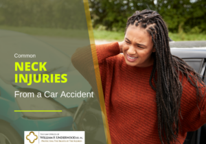 common neck injuries from car accidents